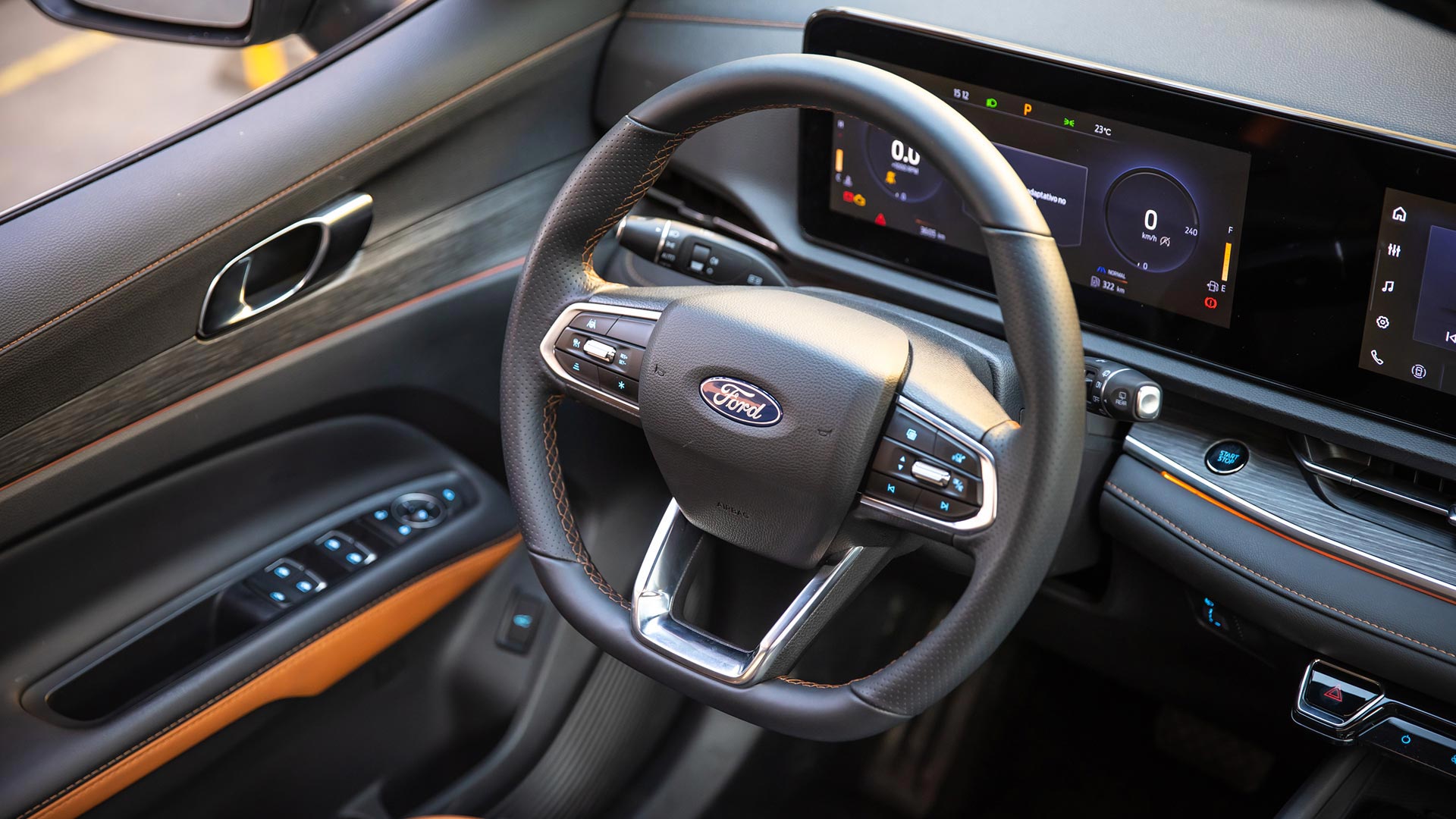 Diseño interior de la Ford Territory
