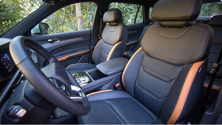 Asientos rediseñados de la Ford Territory