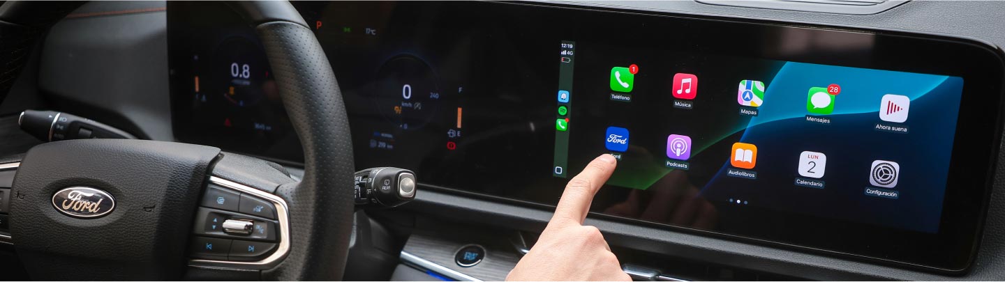 Ford Territory con pantalla multitáctil