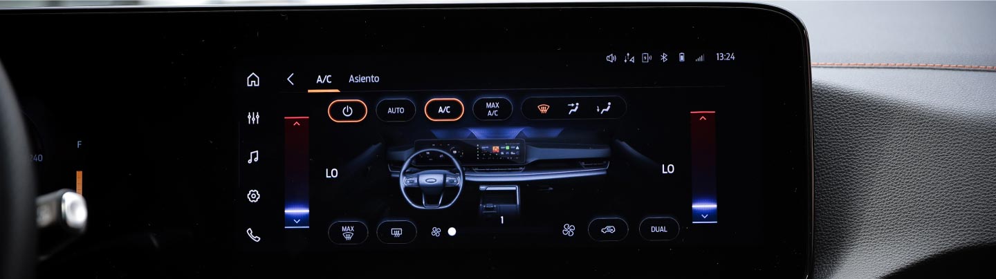 Climatizador automático de la Ford Territory