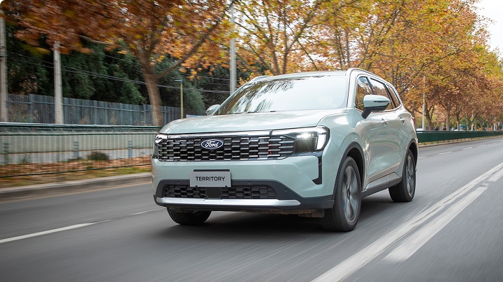 Ford Territory en movimiento