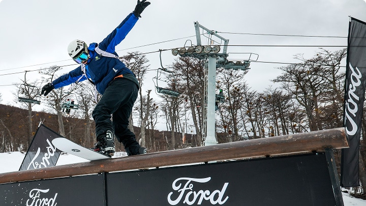 Actividades especiales de Ford durante el evento en Cerro Castor 