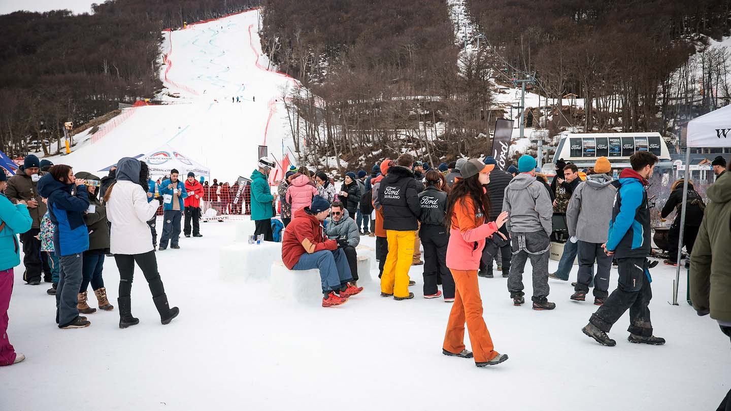 Participantes del evento Ford Winter 