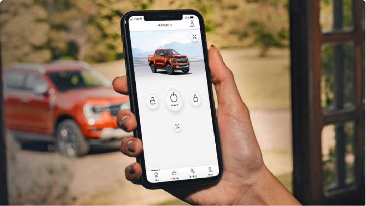 Celular con Mis Experiencias Ford