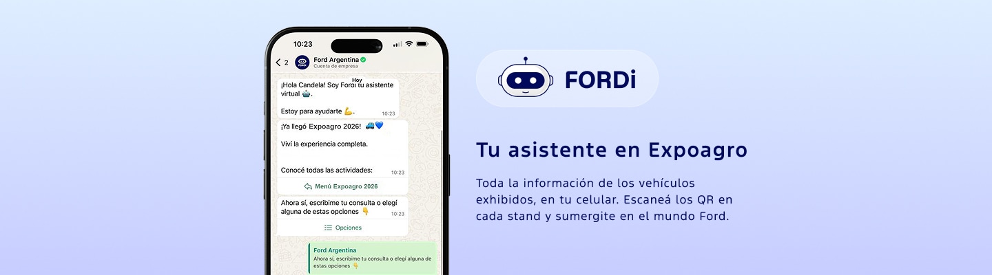 FORDi Tu asistente en Expoagro