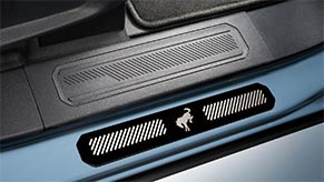 Juego 4 Placas decorativas de Zocalo Black Platinum