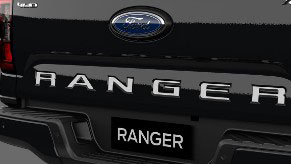 Adhesivo "RANGER" para Tapa de Caja - Plateado