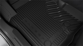 Cubrealfombra de goma caja manual