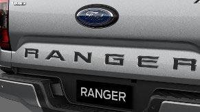 Adhesivo "RANGER" para Tapa de Caja - Negro