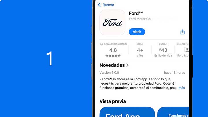app Ford Paso 1