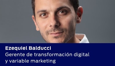 Ezequiel Balducci - Gerente de transformación digital y variable marketing
