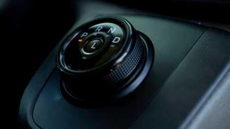 Rotary shifter de la Ford E-Transit Van