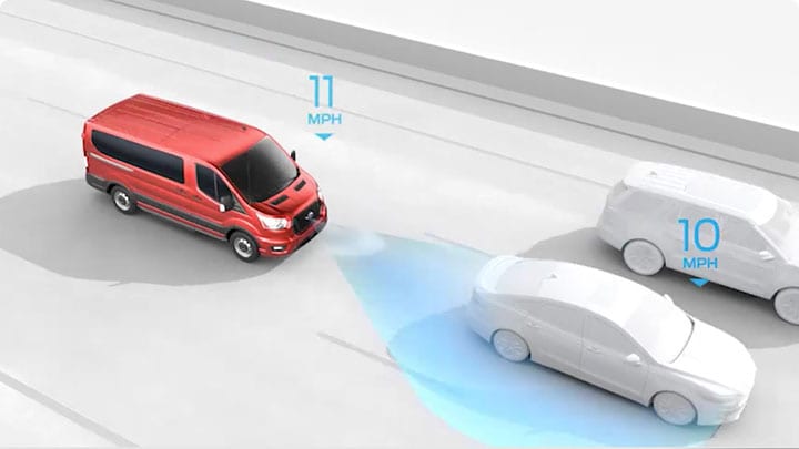 Control de velocidad crucero de la Ford Transit Chasis