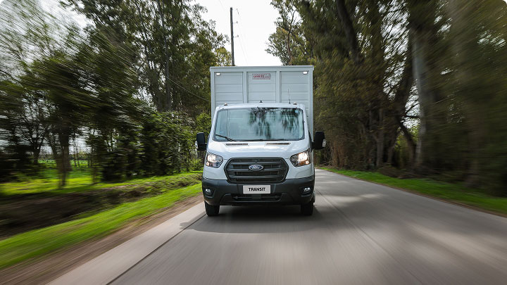 Asistente viento lateral de la Ford Transit Chasis