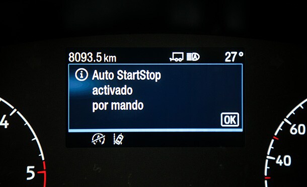 Explorar Ford Transit Chasis - Tecnología - Start & Stop.