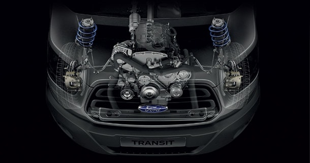 Explorar Ford Transit Chasis - Tecnología - Motorizaciones.