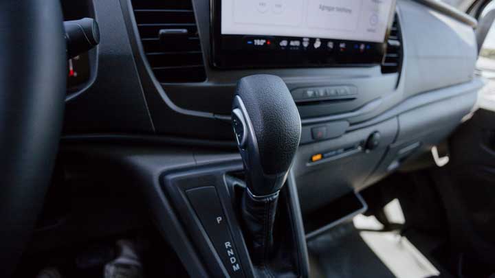 Transmisión automática de la Transit Minibus