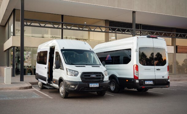 Probá la suspensión McPherson de Ford Transit Minibus