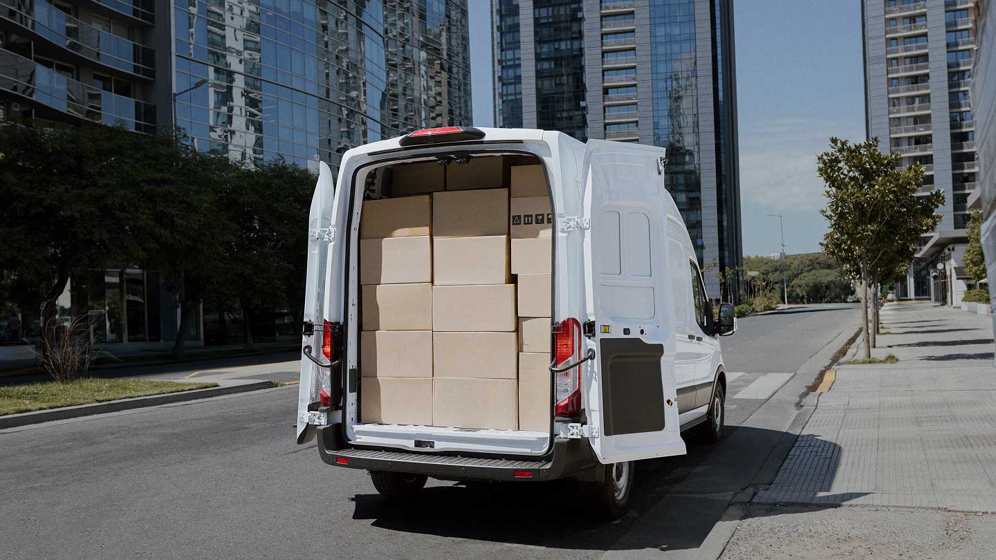 Ford Transit Van con puerta doble trasera