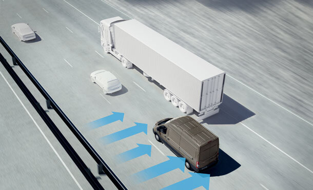 Asistente de viento lateral