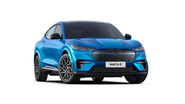 Nuevo Ford Mustang Mach-E azul