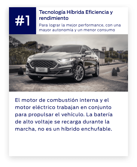 Mondeo Híbrido Cards