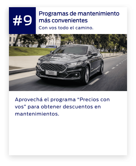 Mondeo Híbrido Cards