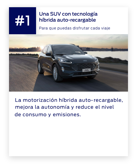 Kuga Hídbrida - Cards